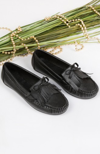 الأحذية الكاجوال أسود 0195-01