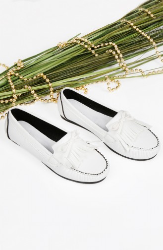 White Casual Shoes 0195-02