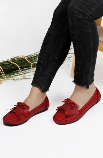 Red Casual Shoes 0195-05