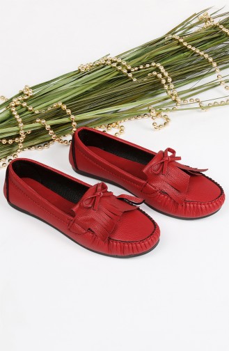 Red Casual Shoes 0195-05