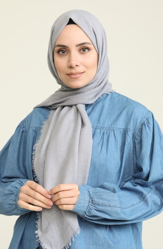 Cotton Seri Cotton Şal 15063 V9 Gümüş