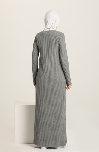 Smoke-Colored Hijab Dress 0001-07