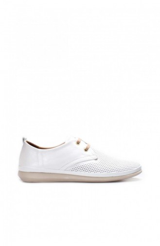 Weiß Tägliche Schuhe 863ZA667.Beyaz