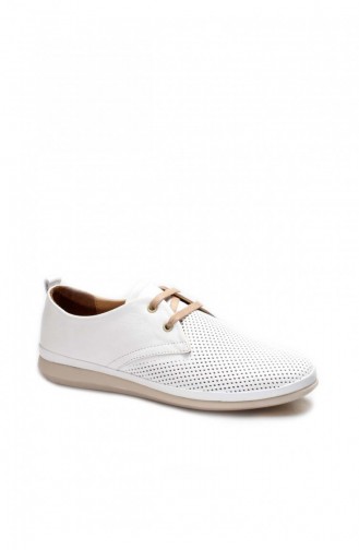 Weiß Tägliche Schuhe 863ZA667.Beyaz