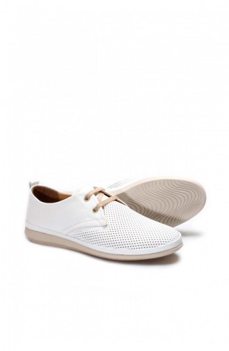 Weiß Tägliche Schuhe 863ZA667.Beyaz