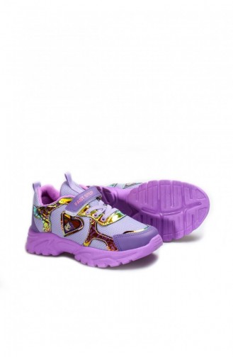 Violet Children`s Shoes 868XCA047.LILA PARLAK