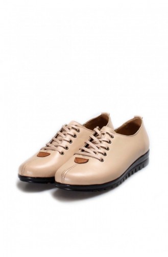 Beige Tägliche Schuhe 881ZA1092.Bej