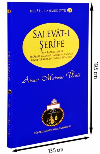 Cübbeli Ahmed Hoca Salavât I Şerîfe Kitabı 1181