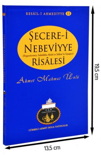 Cübbeli Ahmed Hoca Şecere İ Nebeviyye Kitabı 1166