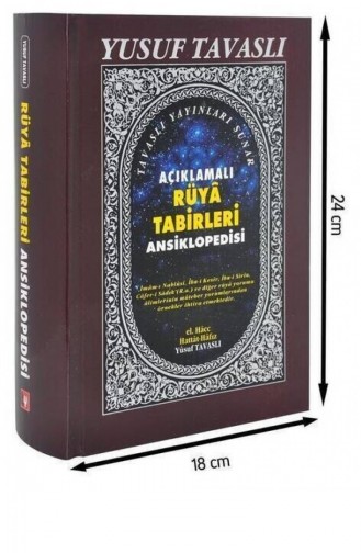 Açıklamalı Rüya Tabirleri Ansiklopedisi Yusuf Tavaslı Büyük Boy Ciltli