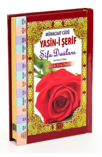Münacaat Cüzü Yasini Şerif Şifa Duaları Çanta Boy Ciltli