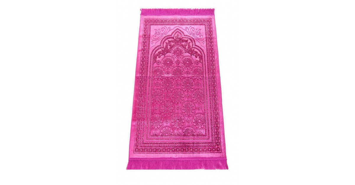 Tapis de prière musulman épais en Chenille islamique, couverture à pompon  tissé à fleurs, 70x110cm27, 56x43, 31 pouces, 210928281v