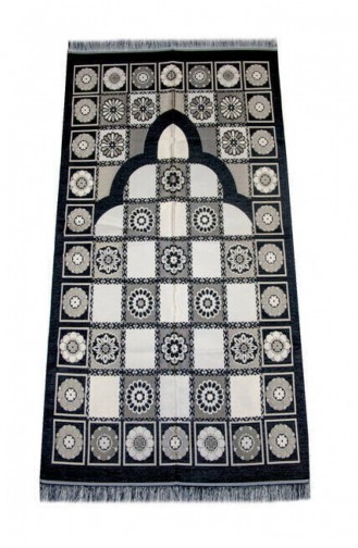 Tapis de Prière Noir 25445