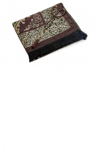 Brown Prayer Rug 25847