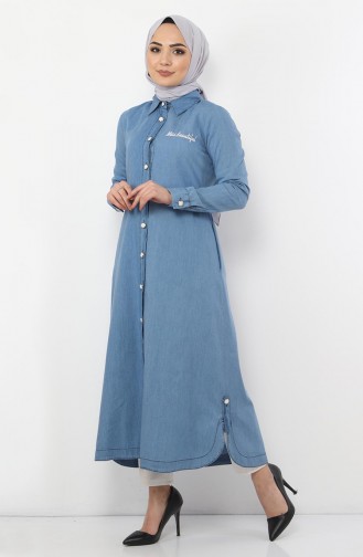 Jeans Blue Tuniek 10009.Açık Kot