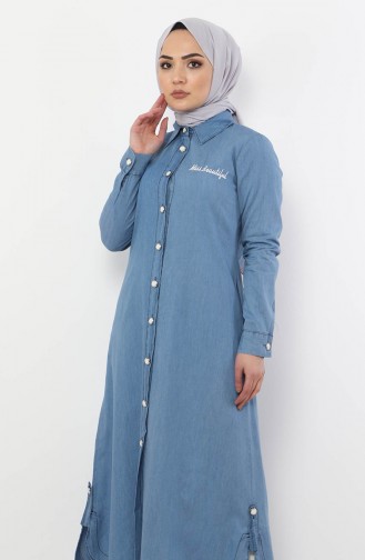 Jeans Blue Tuniek 10009.Açık Kot