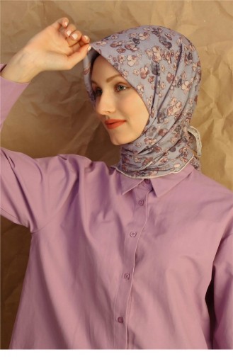 Purple Scarf 40254