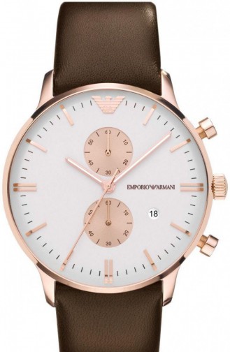 Brown Wrist Watch 0398