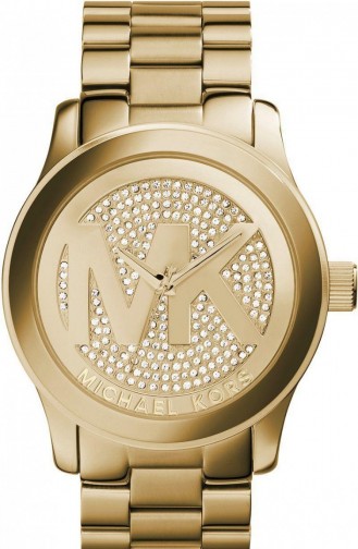 Golden Wrist Watch 5706