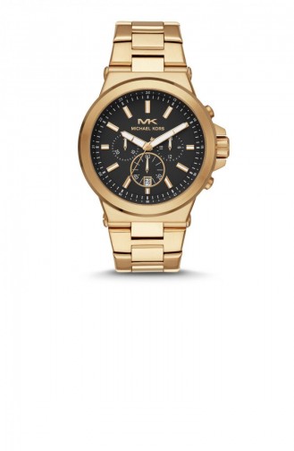 Golden Wrist Watch 8731