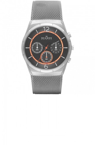 Silver Gray Wrist Watch 6135