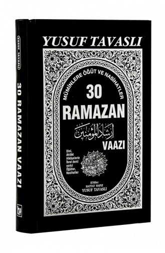 30 Ramazan Vaazı Yusuf Tavaslı