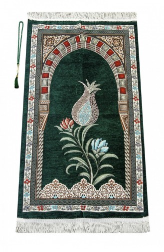 Tapis de Prière Vert 26523