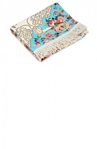 Turquoise Prayer Rug 26534