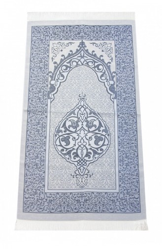 Tapis de Prière Bleu Marine 26679