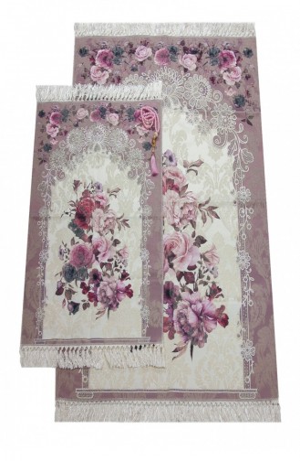 Tapis de Prière Rose Pâle 26944