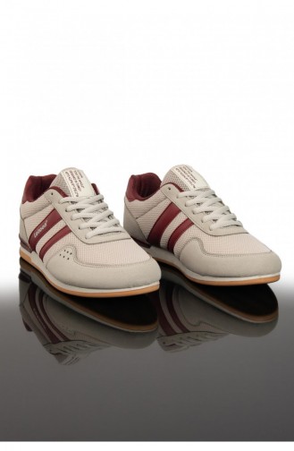 Claret Red Casual Shoes 1743.BORDO