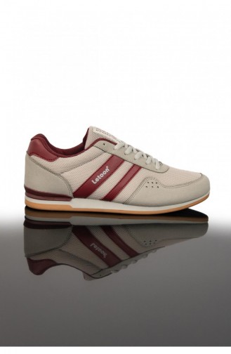 Claret Red Casual Shoes 1743.BORDO