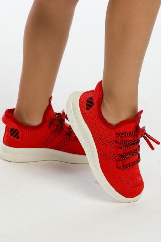 Red Children`s Shoes 1749.KIRMIZI