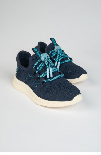Navy Blue Children`s Shoes 1749.LACİVERT
