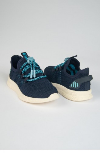 Navy Blue Children`s Shoes 1749.LACİVERT