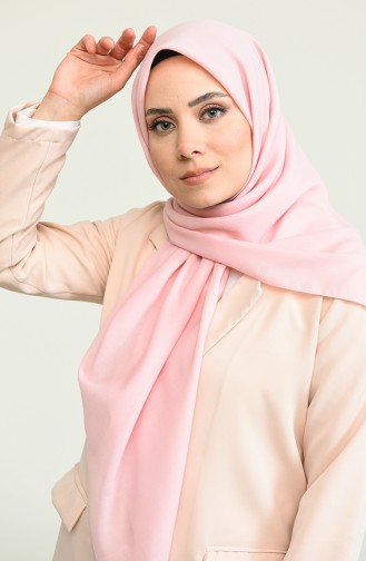 Karaca Büyük Boy Koton Eşarp 90842-02 Pembe