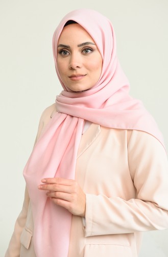 Karaca Büyük Boy Koton Eşarp 90842-02 Pembe