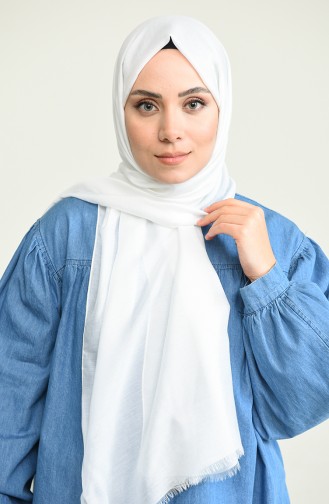 White Sjaal 147825-01