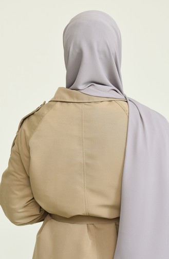Karaca Safir Şal 80953-19 Açık Gümüş