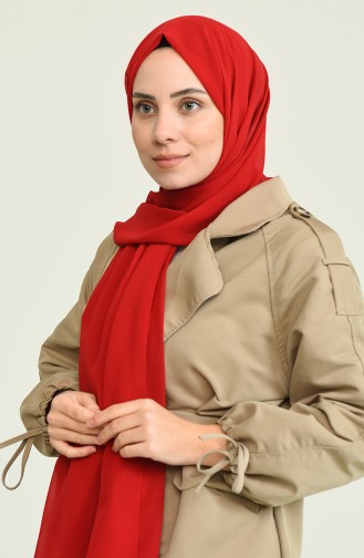 Karaca Safir Şal 80953-07 Koyu Kırmızı