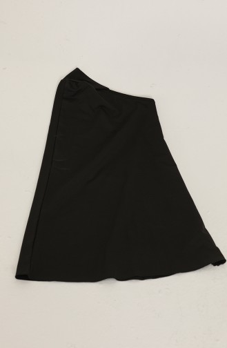 Black Modest Swimwear 2219-01