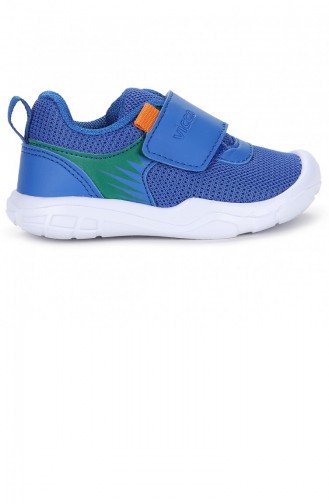 Vicco 34622Y106 Free Günlük Cırtlı Kızerkek Çocuk Spor Ayakkabı Saks Mavi