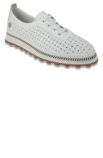 White Casual Shoes 11643