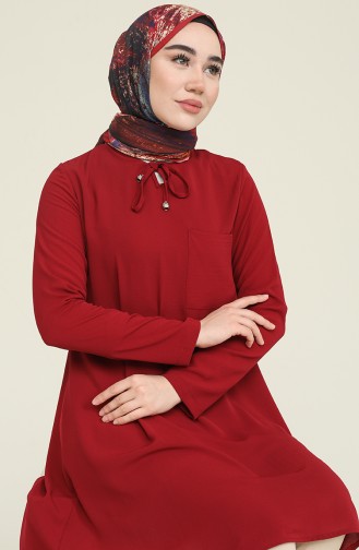 تونيك أحمر كلاريت 228404-01