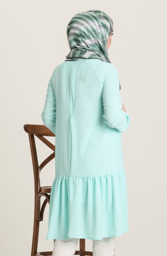 Minahill Cepli Tunik 228405-01 Mint Yeşili