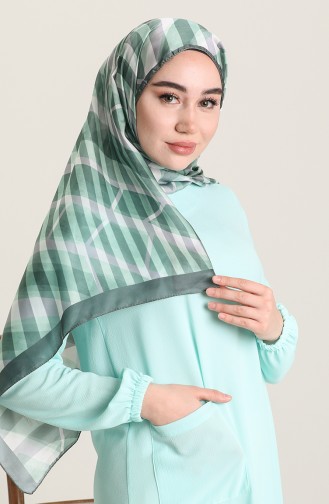 Minahill Cepli Tunik 228405-01 Mint Yeşili