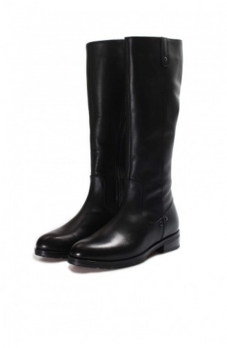 Black Boots 757KZA21076.Siyah