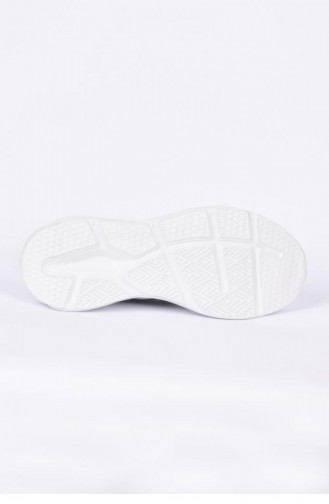 White Sport Shoes 30955.BEYAZ