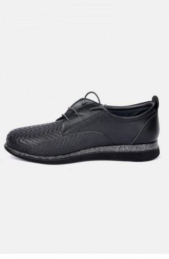 Black Casual Shoes 51933.SİYAH