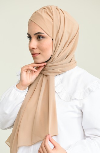 Châle Bonnet Croisé 0017-05 Beige 0017-05